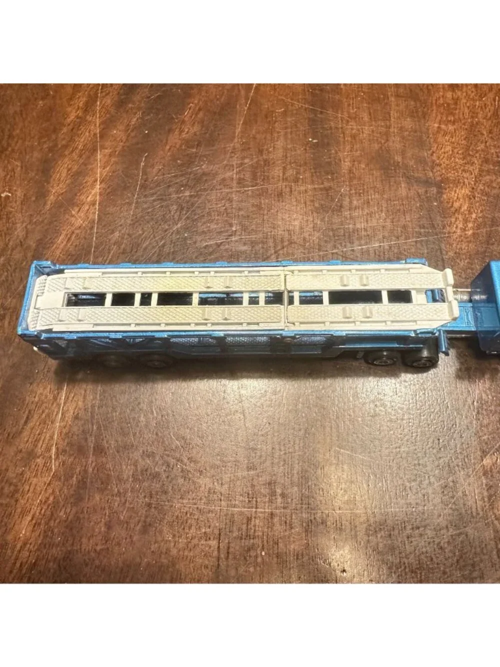 Shinsei Mini Power Kenworth Trailer Die Cast 1:128 Transporter